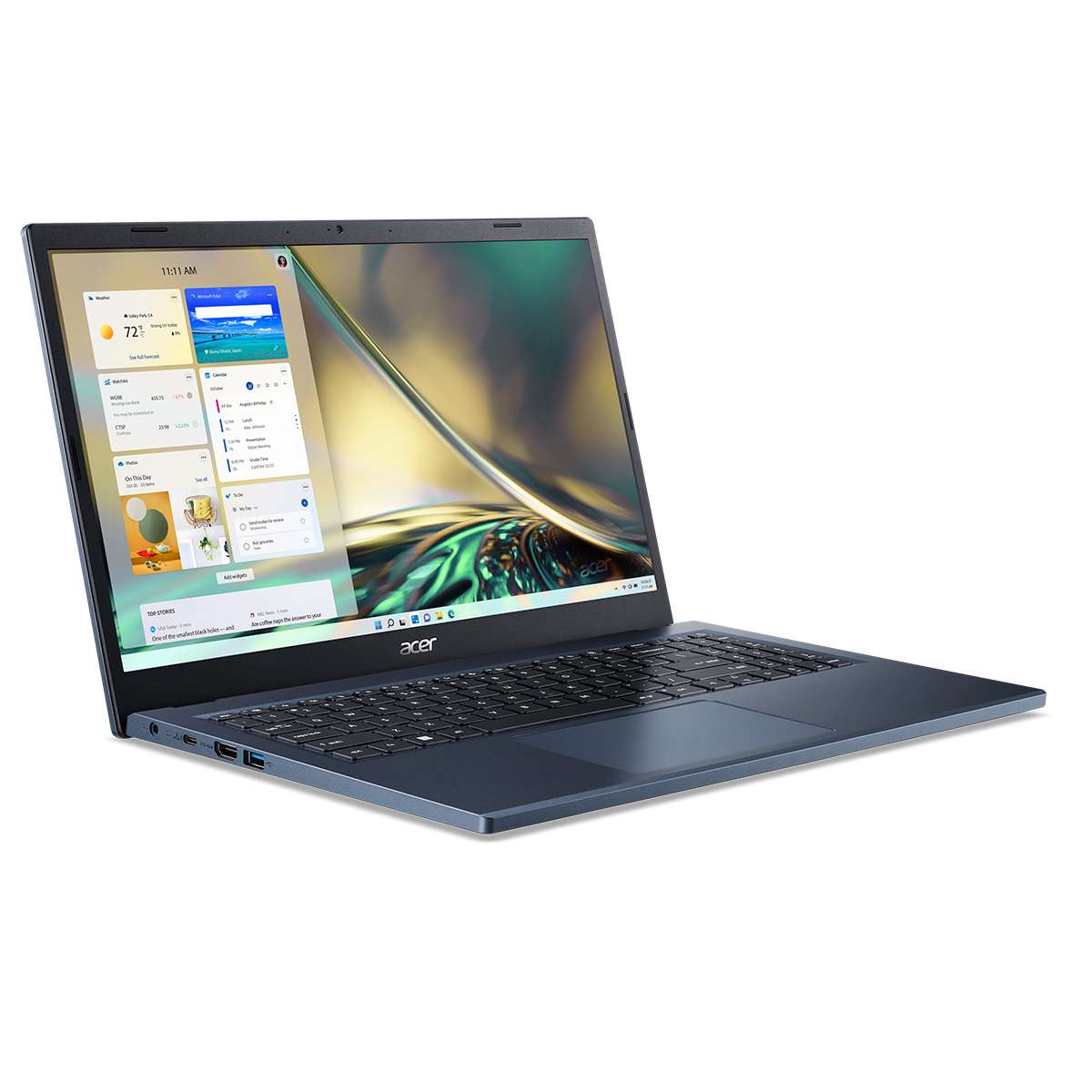 Notebook Acer Aspire 3 A315-24P AMD Ryzen 5 7520U 16GB 512GB SSD 15.6